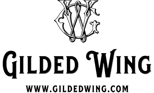 Gilded Wing logo www.gildedwing.com